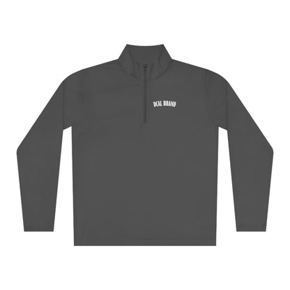 DCAL Brown Collection Unisex Quarter-Zip Pullover