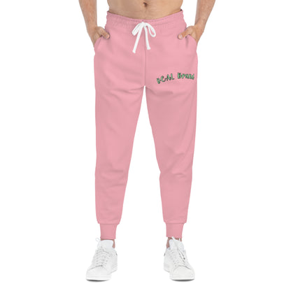 DCAL Brown Collection Bottoms "Light Pink DCAL" Athletic Joggers