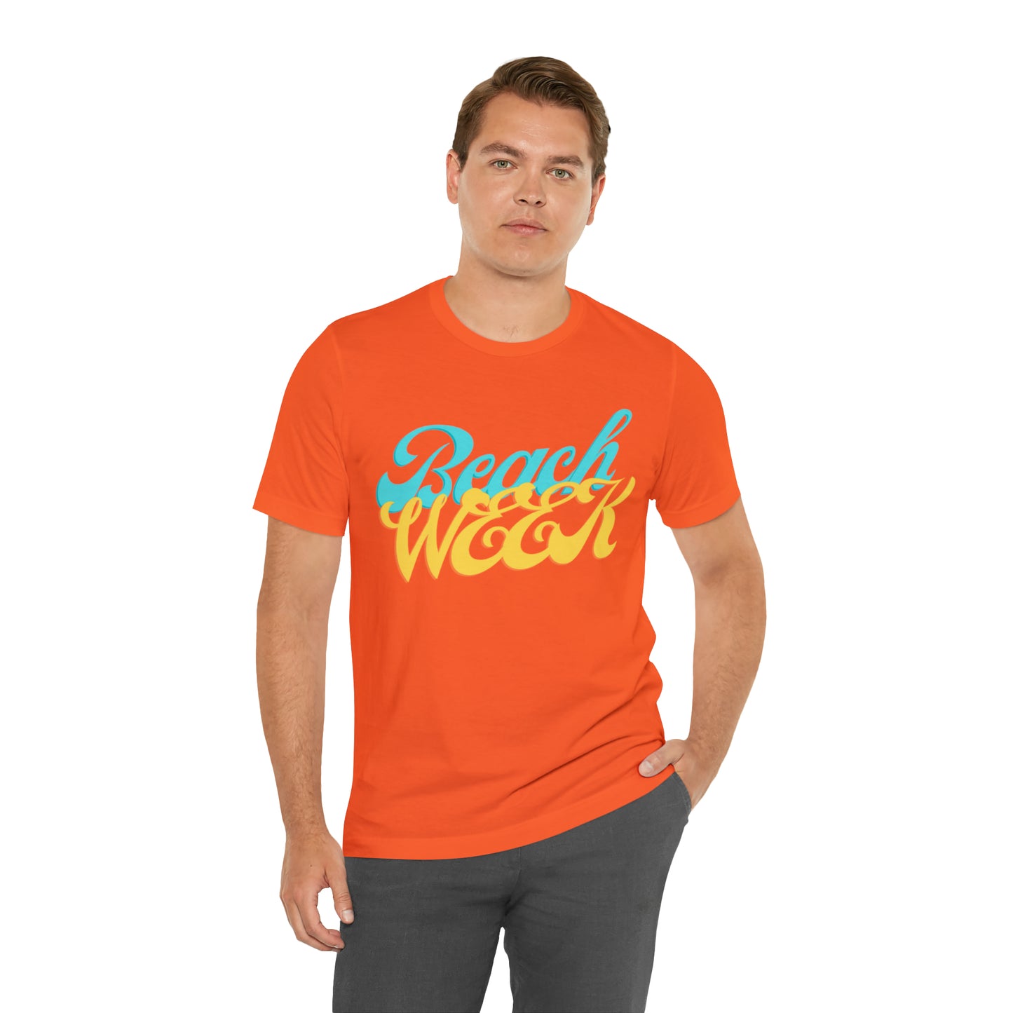 DCAL Beach Collection "Beach Week" Unisex Jersey Short Sleeve Tee