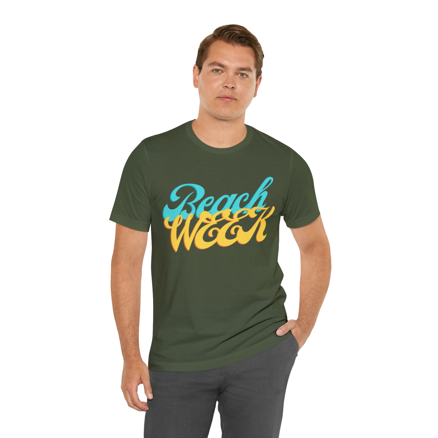 DCAL Beach Collection "Beach Week" Unisex Jersey Short Sleeve Tee