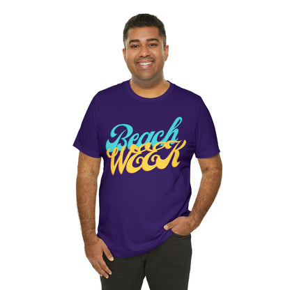DCAL Beach Collection "Beach Week" Unisex Jersey Short Sleeve Tee