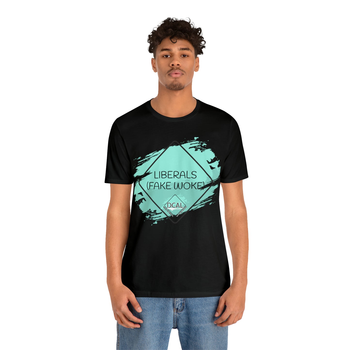 DCAL Graphic Tees "Fake Woke" Unisex Jersey Short Sleeve Tee