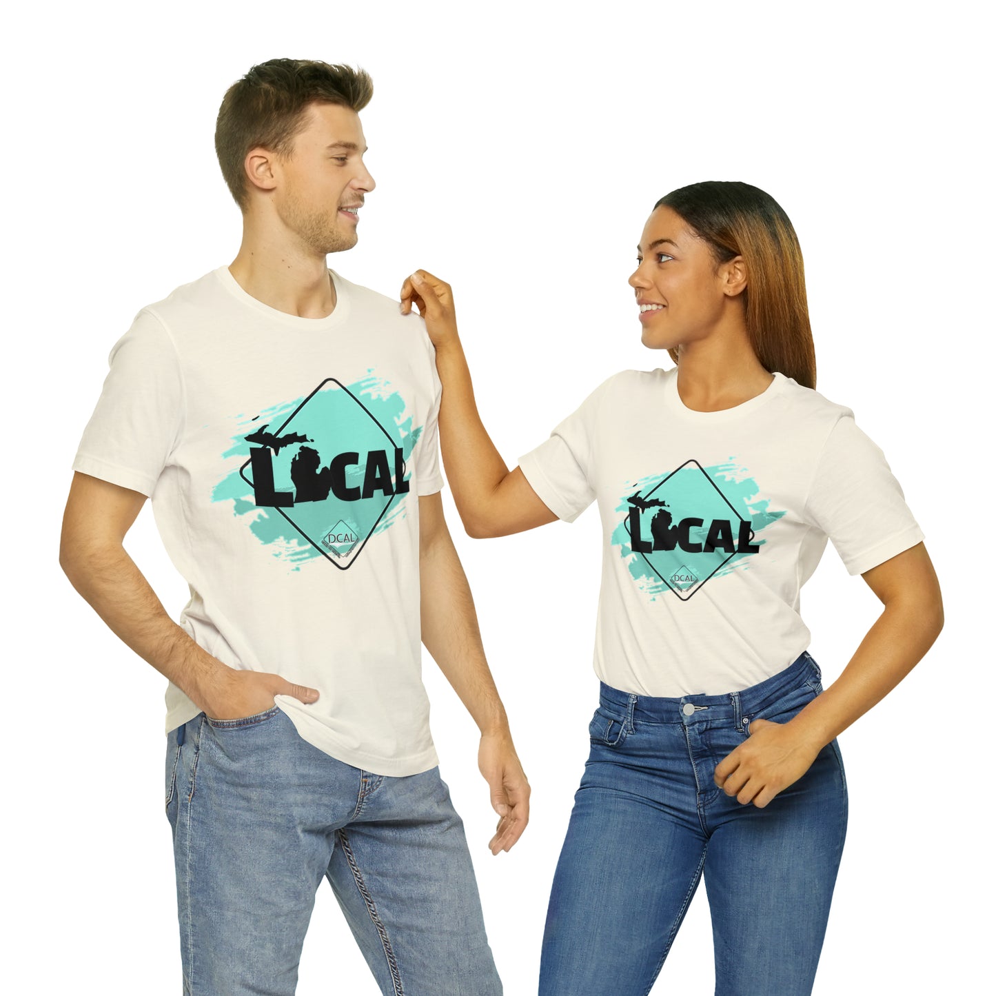 DCAL Graphic Tees "LOCAL" Unisex Jersey Short Sleeve Tee