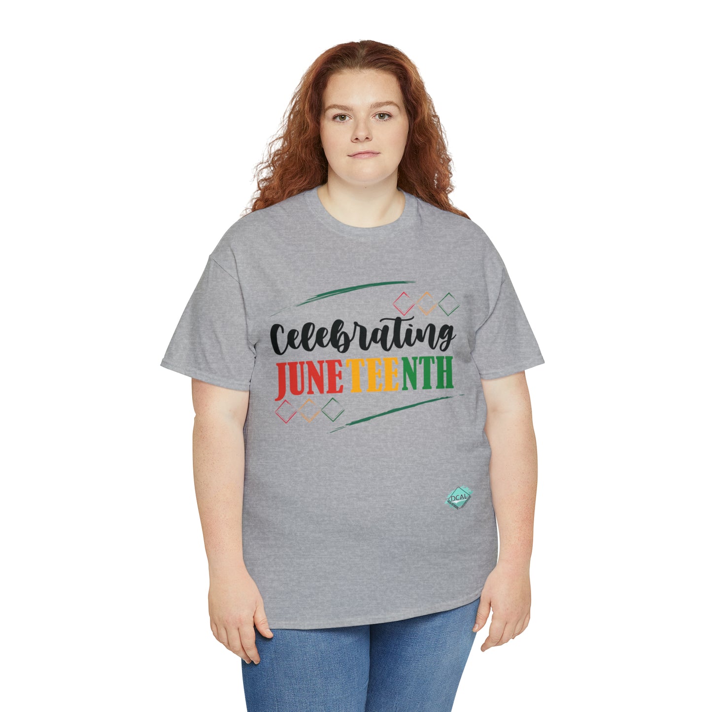 DCAL Juneteenth "Celebrating" Unisex Heavy Cotton Tee