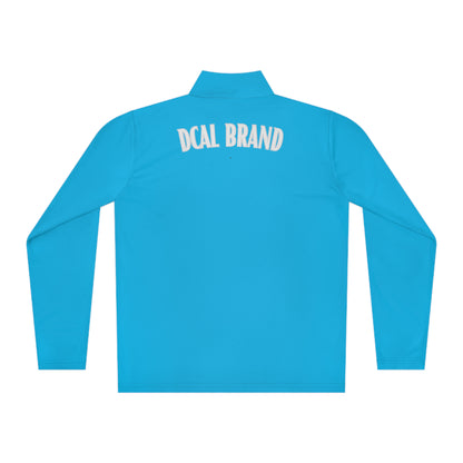 DCAL Brown Collection Unisex Quarter-Zip Pullover
