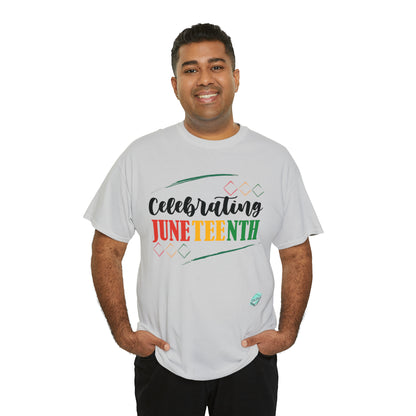 DCAL Juneteenth "Celebrating" Unisex Heavy Cotton Tee