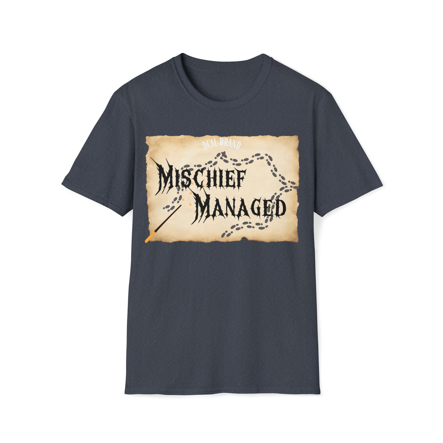 DCAL Graphic Tees Halloween "Mischief Managed" Unisex Softstyle T-Shirt