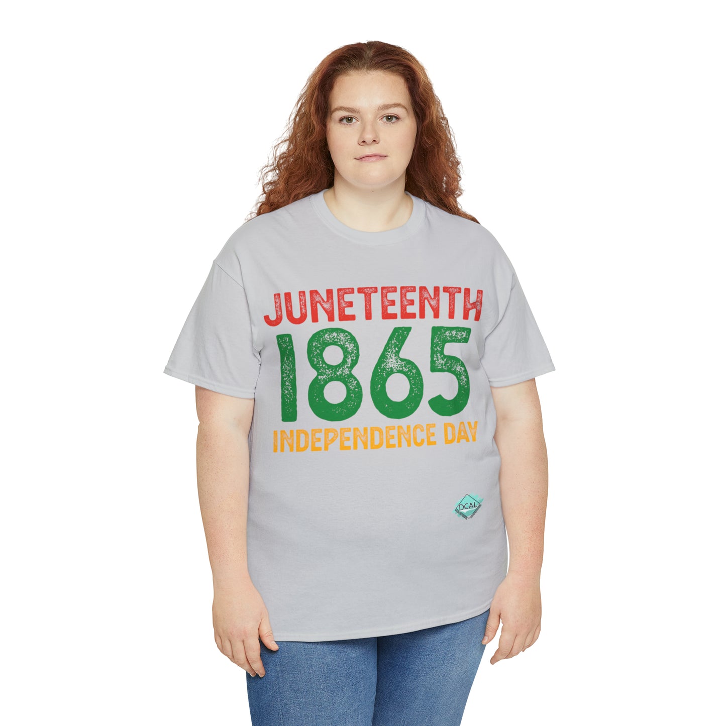 DCAL Juneteenth "1865" Unisex Heavy Cotton Tee