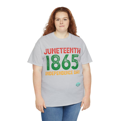 DCAL Juneteenth "1865" Unisex Heavy Cotton Tee
