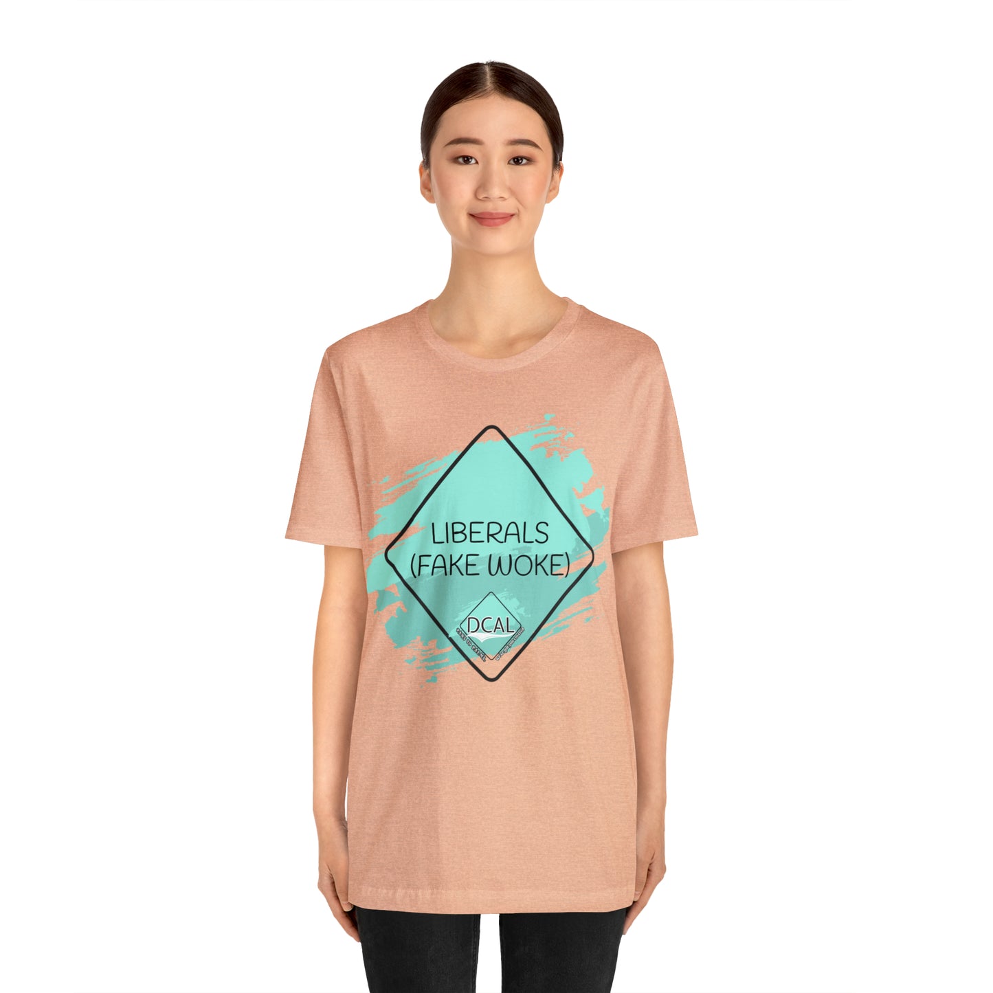 DCAL Graphic Tees "Fake Woke" Unisex Jersey Short Sleeve Tee
