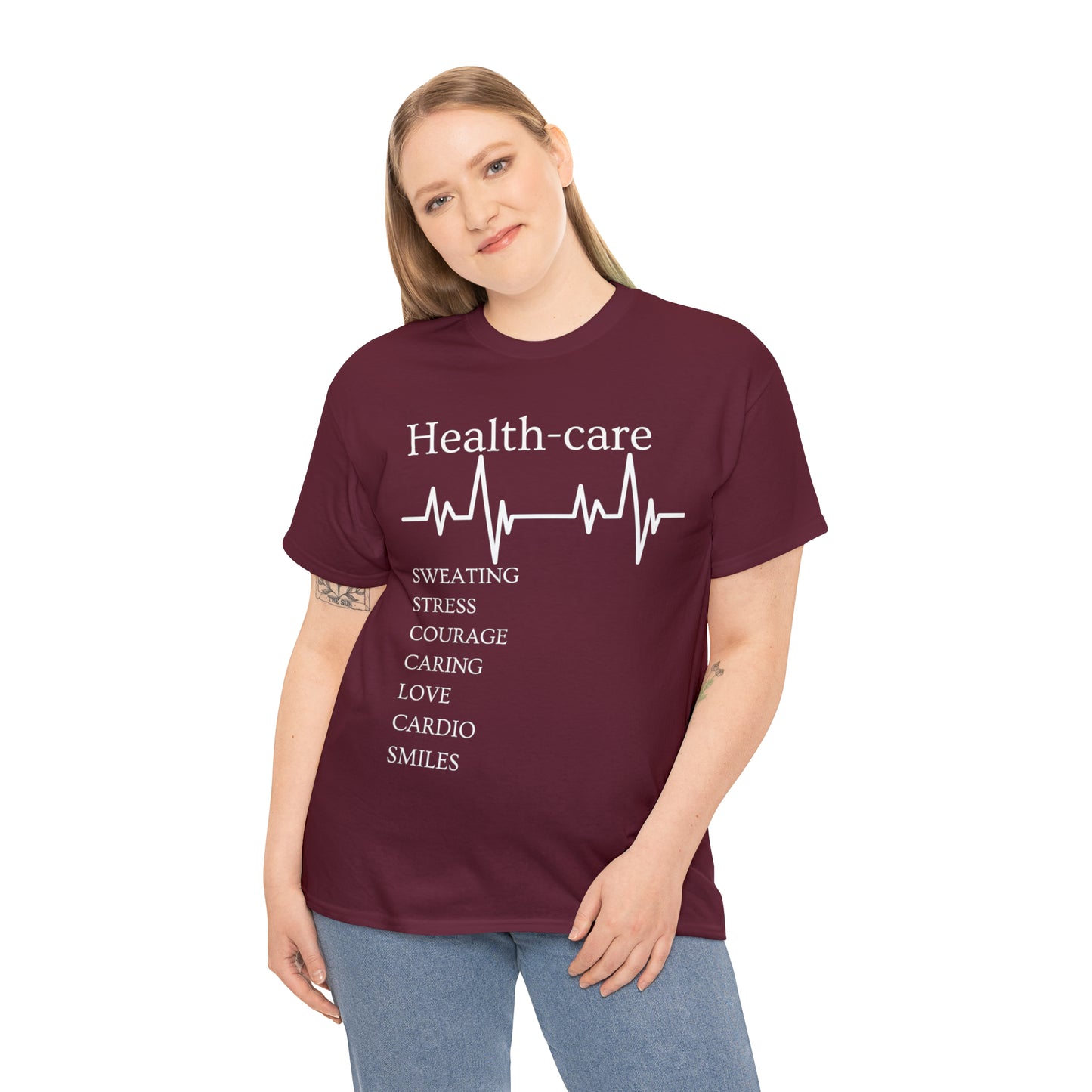DCAL Healthcare humor Unisex Heavy Cotton Tee