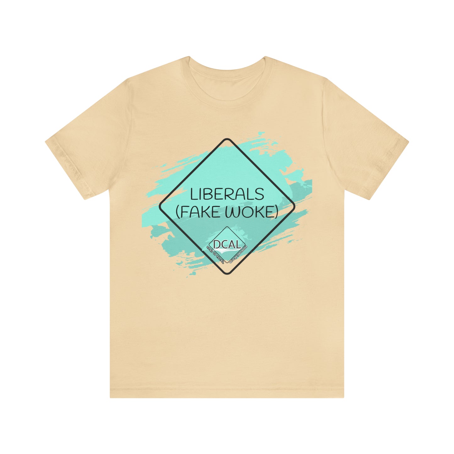 DCAL Graphic Tees "Fake Woke" Unisex Jersey Short Sleeve Tee