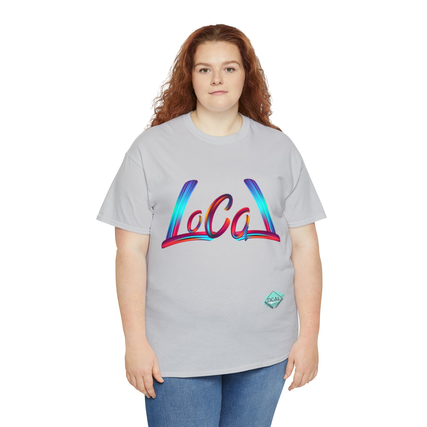 DCAL Graphic Tees "Local Colorful" Unisex Heavy Cotton Tee