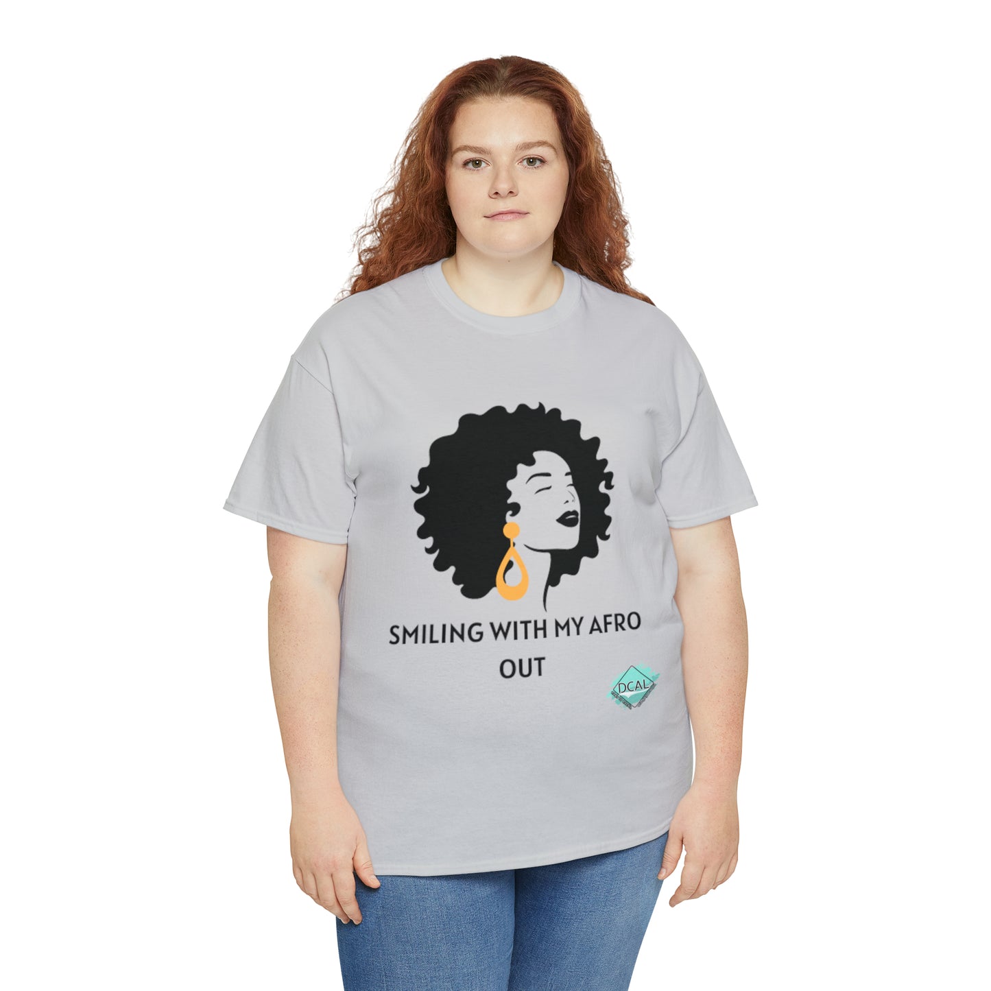DCAL Graphic Tees "Afro Out" Unisex Heavy Cotton Tee