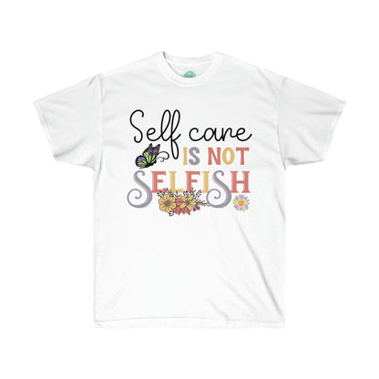 DCAL Strength in Stiches "Self Care is not Selfish"  Unisex Ultra Cotton Tee