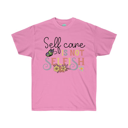 DCAL Strength in Stiches "Self Care is not Selfish"  Unisex Ultra Cotton Tee