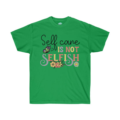DCAL Strength in Stiches "Self Care is not Selfish"  Unisex Ultra Cotton Tee