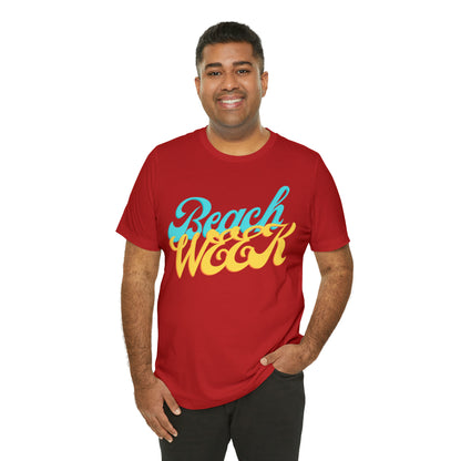 DCAL Beach Collection "Beach Week" Unisex Jersey Short Sleeve Tee