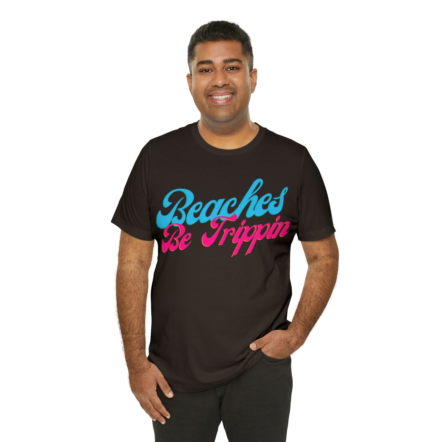 DCAL Beach Collection "Beach Be Trippin" Unisex Jersey Short Sleeve Tee