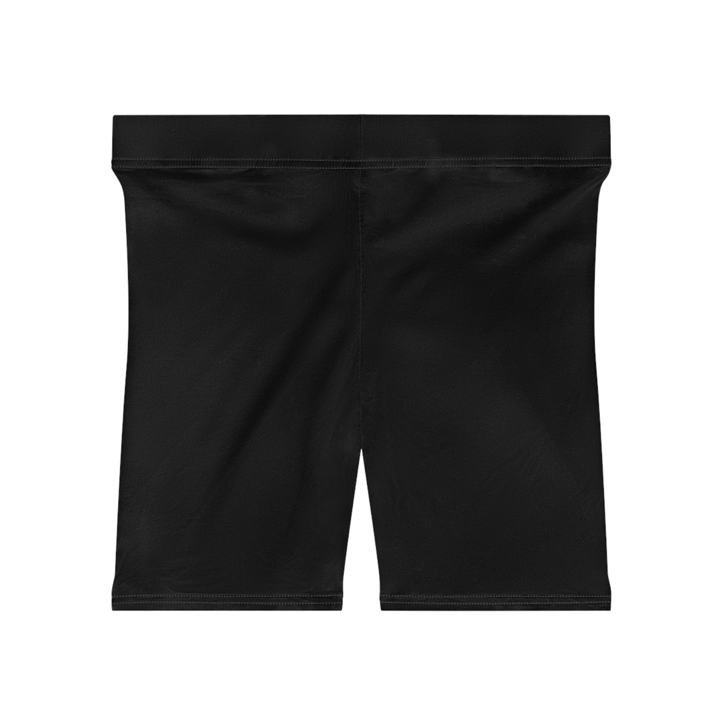 DCAL Black "Athletic Elegance" Women's Biker Shorts