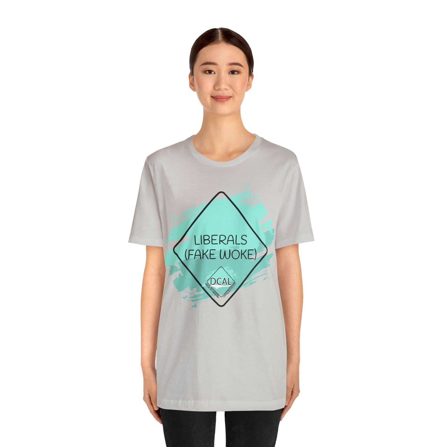 DCAL Graphic Tees "Fake Woke" Unisex Jersey Short Sleeve Tee