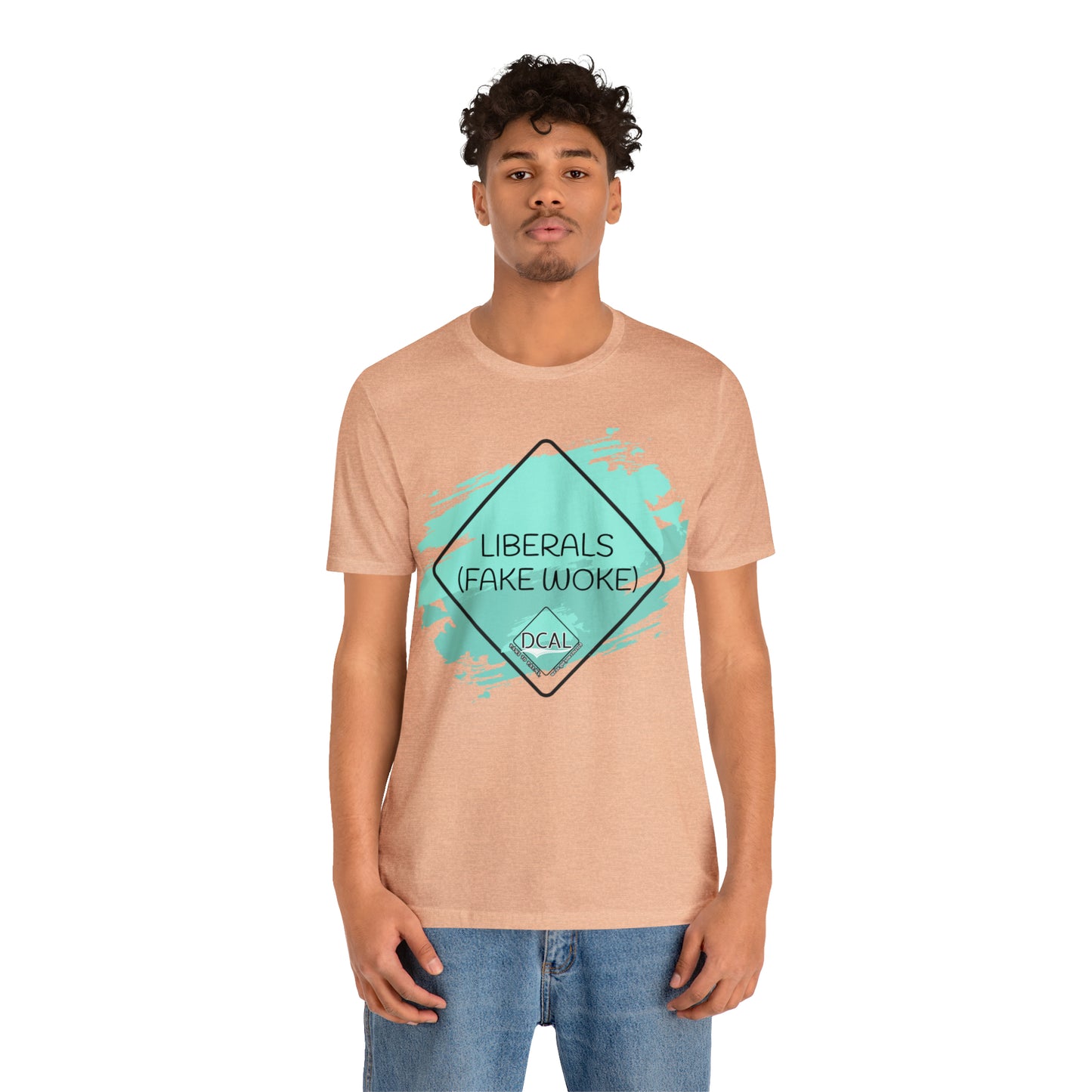 DCAL Graphic Tees "Fake Woke" Unisex Jersey Short Sleeve Tee