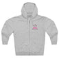 DCAL Brown Collection "Adore Brown" Unisex Premium Full Zip Hoodie