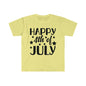 DCAL 4th of July "Happy 4th" Unisex Softstyle T-Shirt