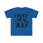 DCAL 4th of July "Happy 4th" Unisex Softstyle T-Shirt