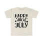 DCAL 4th of July "Happy 4th" Unisex Softstyle T-Shirt