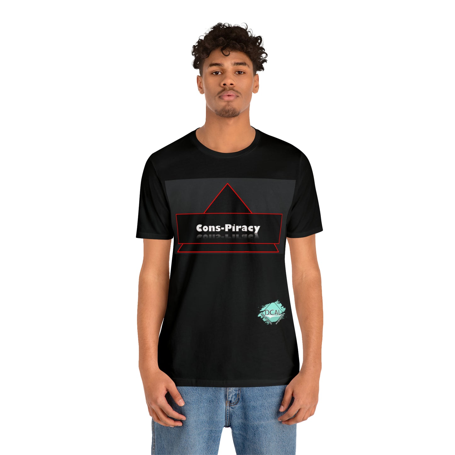 DCAL Graphic Tees "Cons-Piracy" Unisex Jersey Short Sleeve Tee
