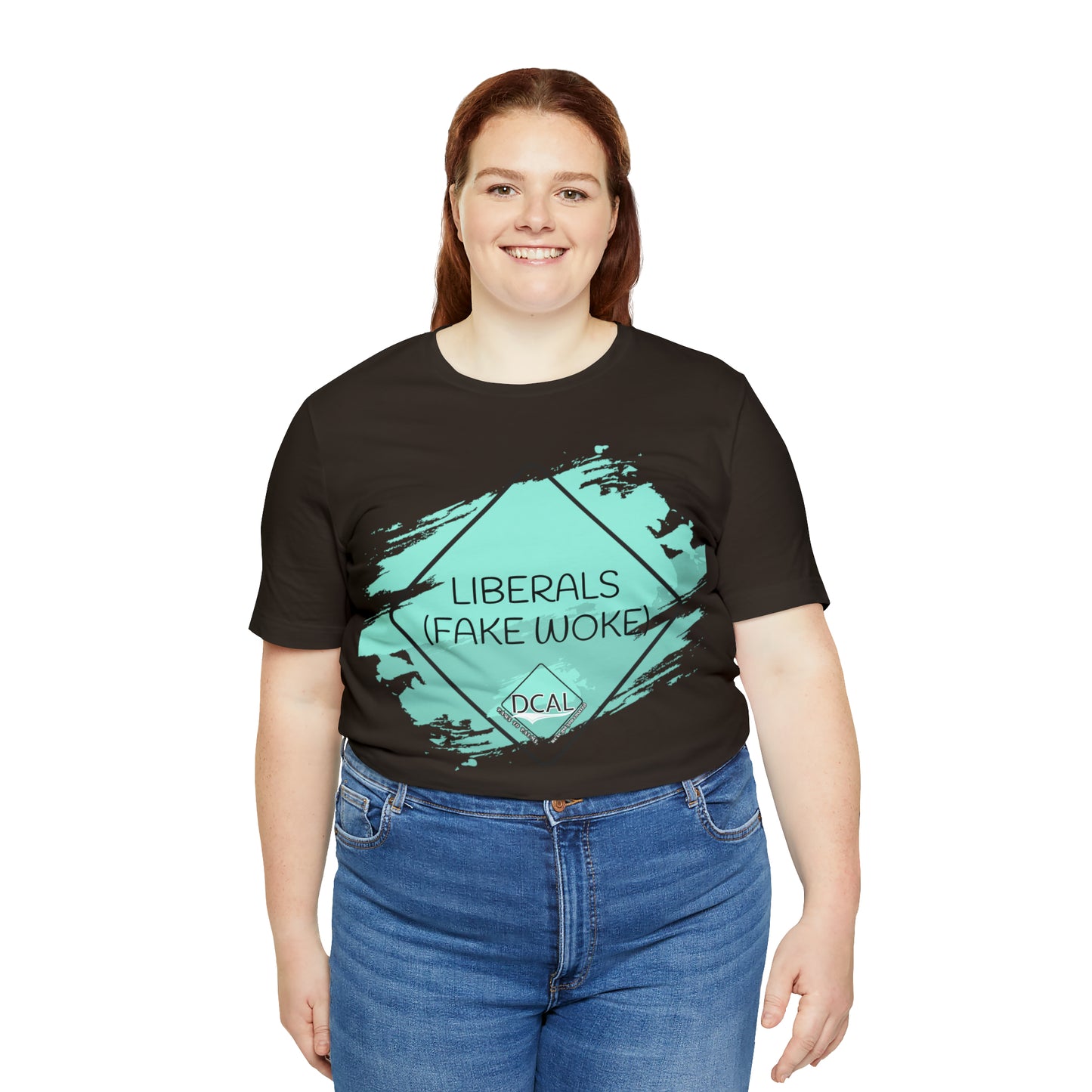DCAL Graphic Tees "Fake Woke" Unisex Jersey Short Sleeve Tee