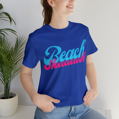 DCAL Beach Collection "Beach Shoosh" Unisex Jersey Short Sleeve Tee