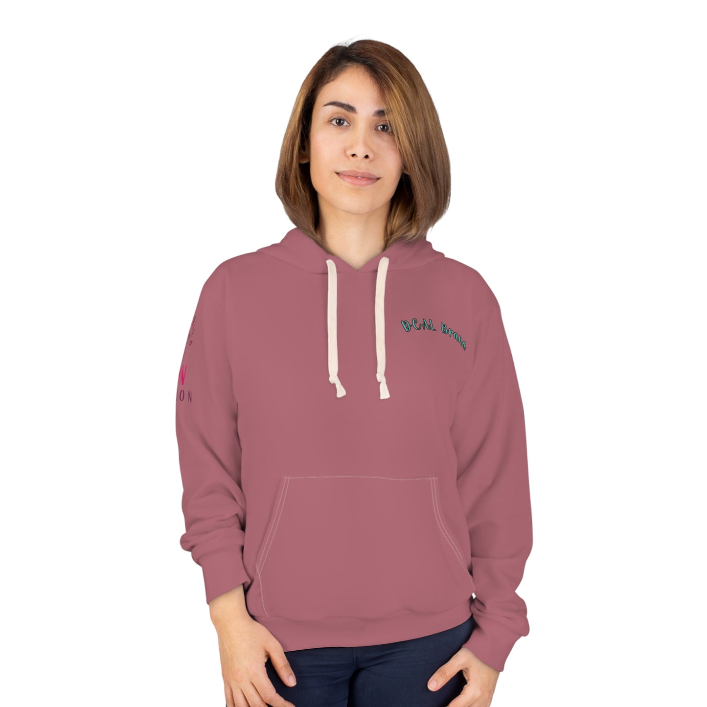 DCAL Brown Collection "Rose Gold" Unisex Pullover Hoodie