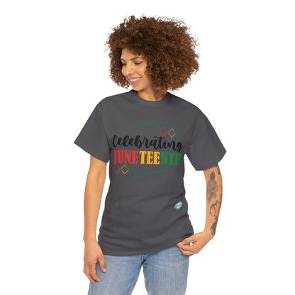 DCAL Juneteenth "Celebrating" Unisex Heavy Cotton Tee