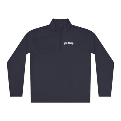 DCAL Brown Collection Unisex Quarter-Zip Pullover