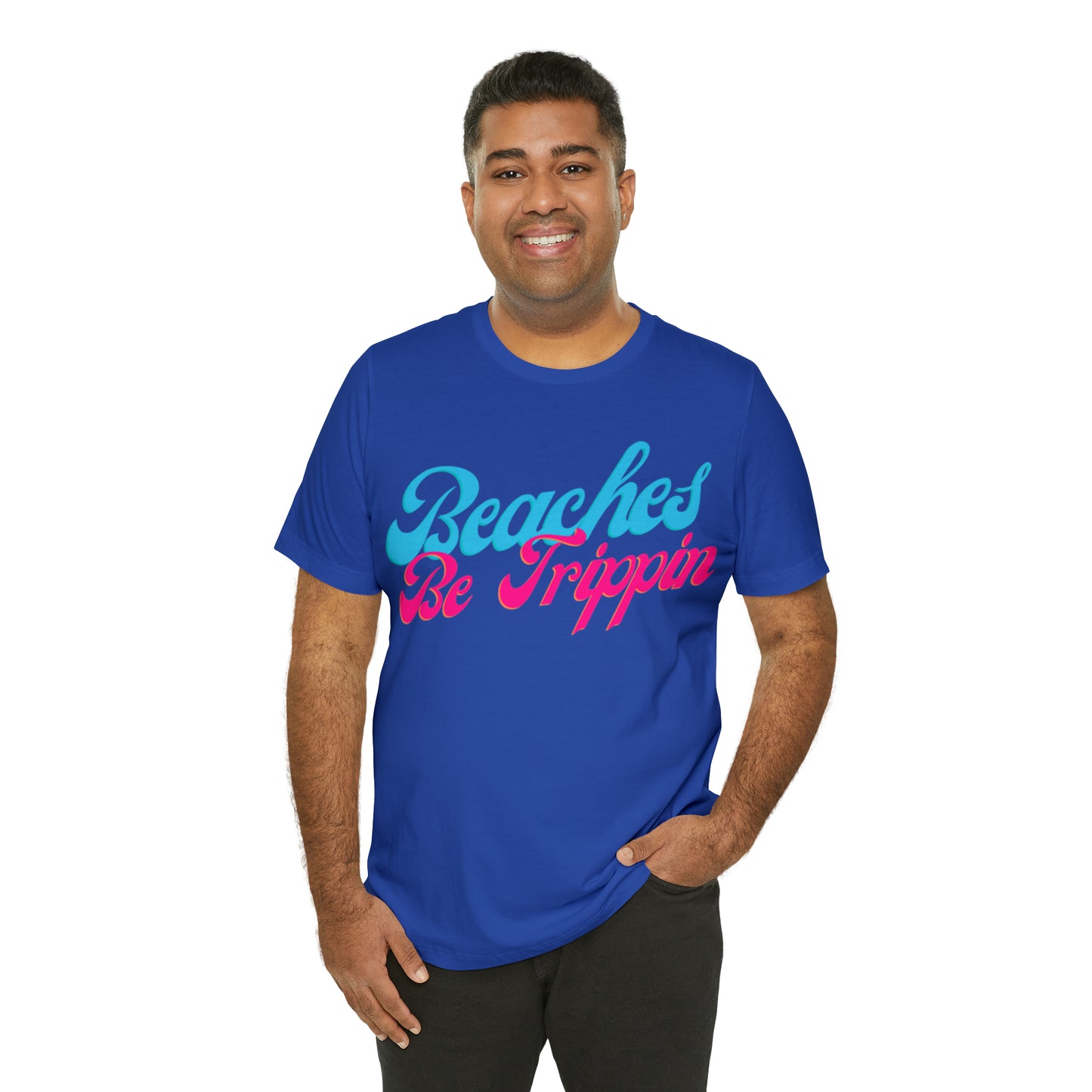 DCAL Beach Collection "Beach Be Trippin" Unisex Jersey Short Sleeve Tee
