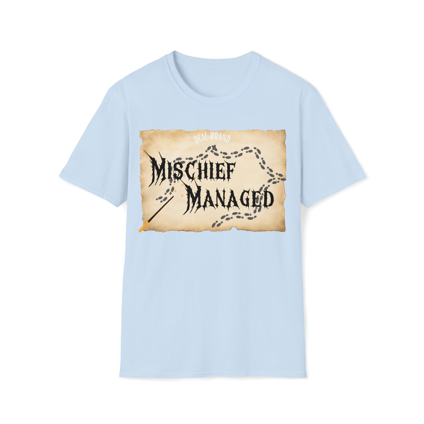 DCAL Graphic Tees Halloween "Mischief Managed" Unisex Softstyle T-Shirt