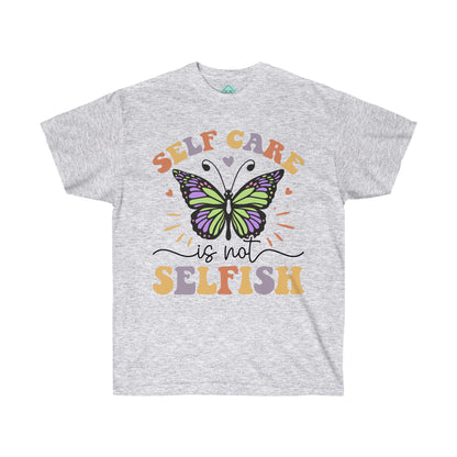 DCAL Strength in Stiches "Self Care is not Selfish"  Unisex Ultra Cotton Tee