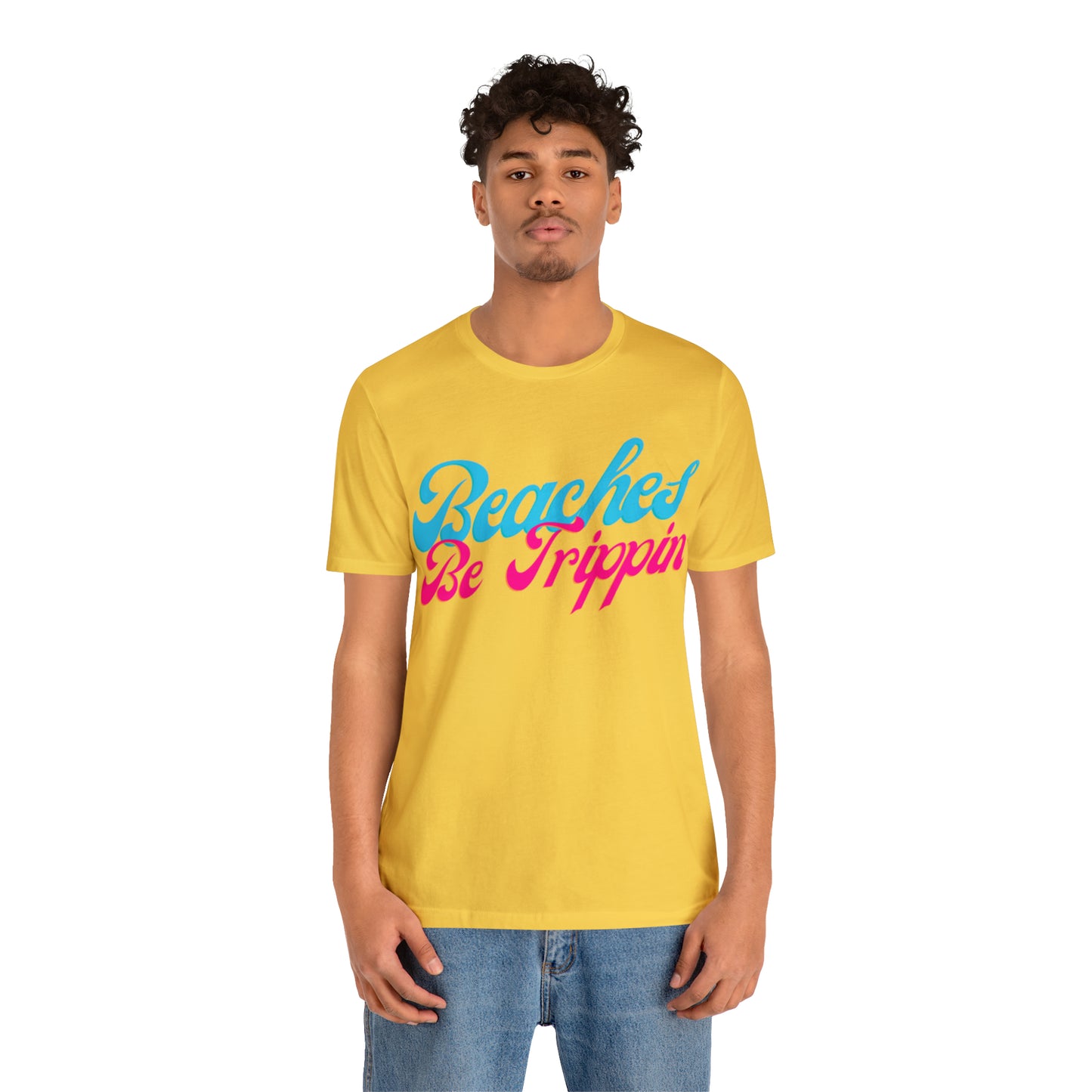 DCAL Beach Collection "Beach Be Trippin" Unisex Jersey Short Sleeve Tee