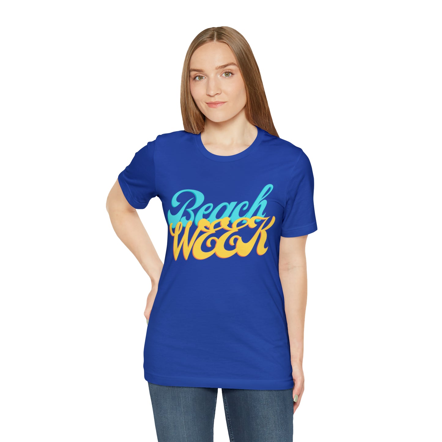 DCAL Beach Collection "Beach Week" Unisex Jersey Short Sleeve Tee