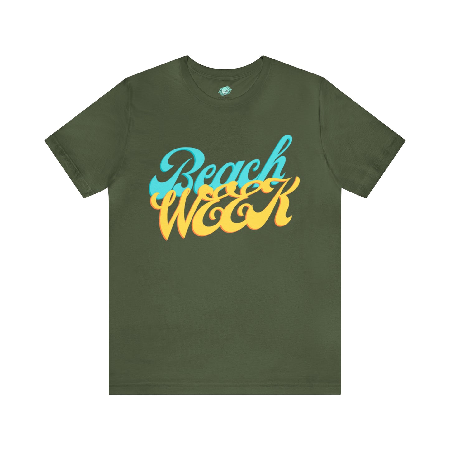 DCAL Beach Collection "Beach Week" Unisex Jersey Short Sleeve Tee