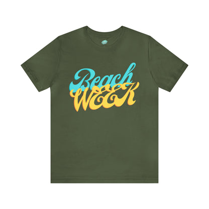DCAL Beach Collection "Beach Week" Unisex Jersey Short Sleeve Tee