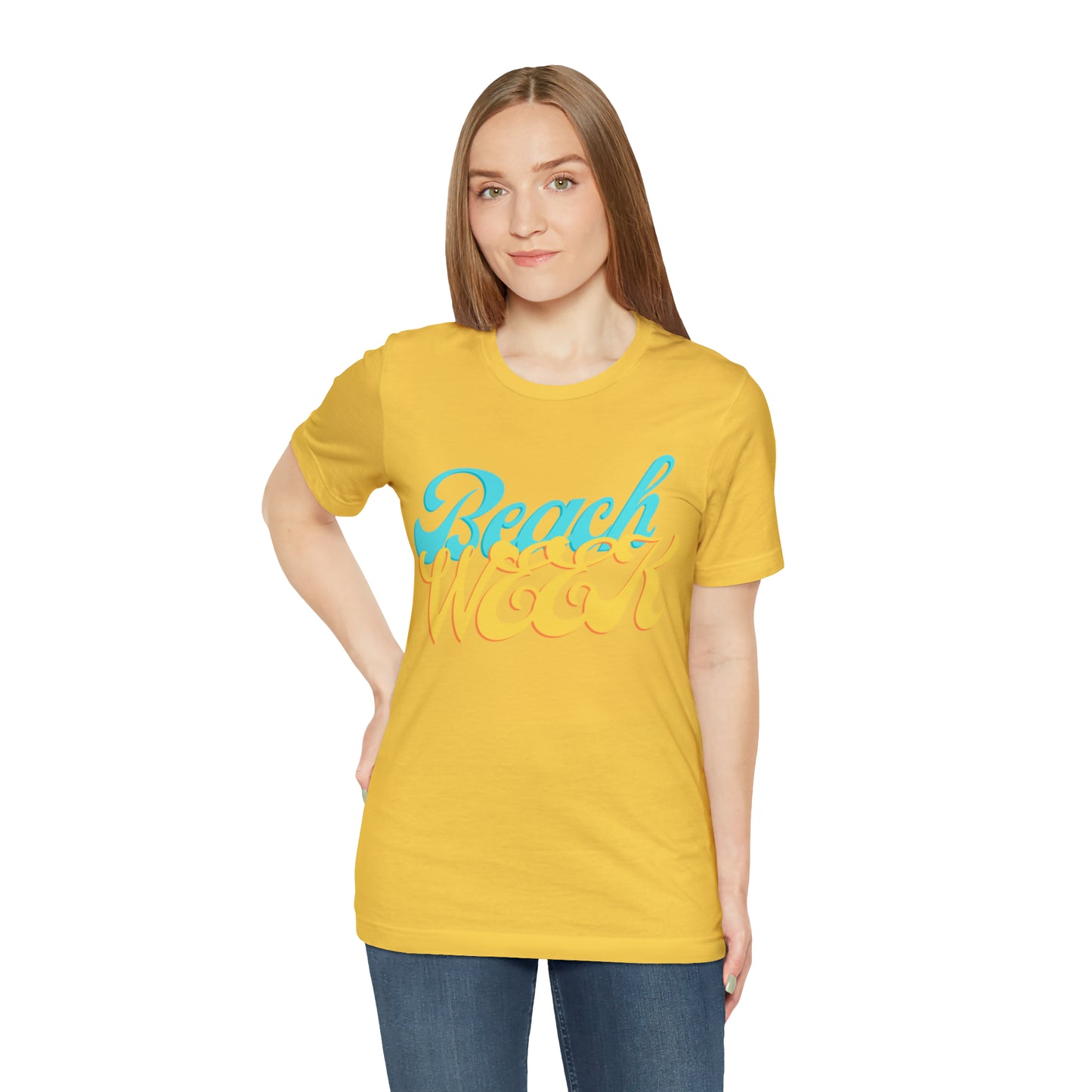 DCAL Beach Collection "Beach Week" Unisex Jersey Short Sleeve Tee
