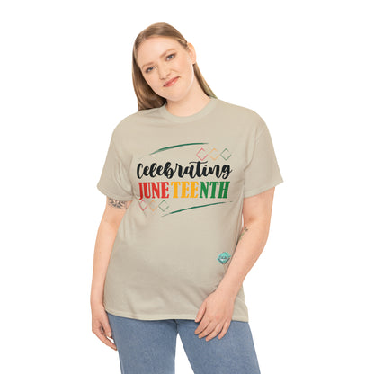 DCAL Juneteenth "Celebrating" Unisex Heavy Cotton Tee