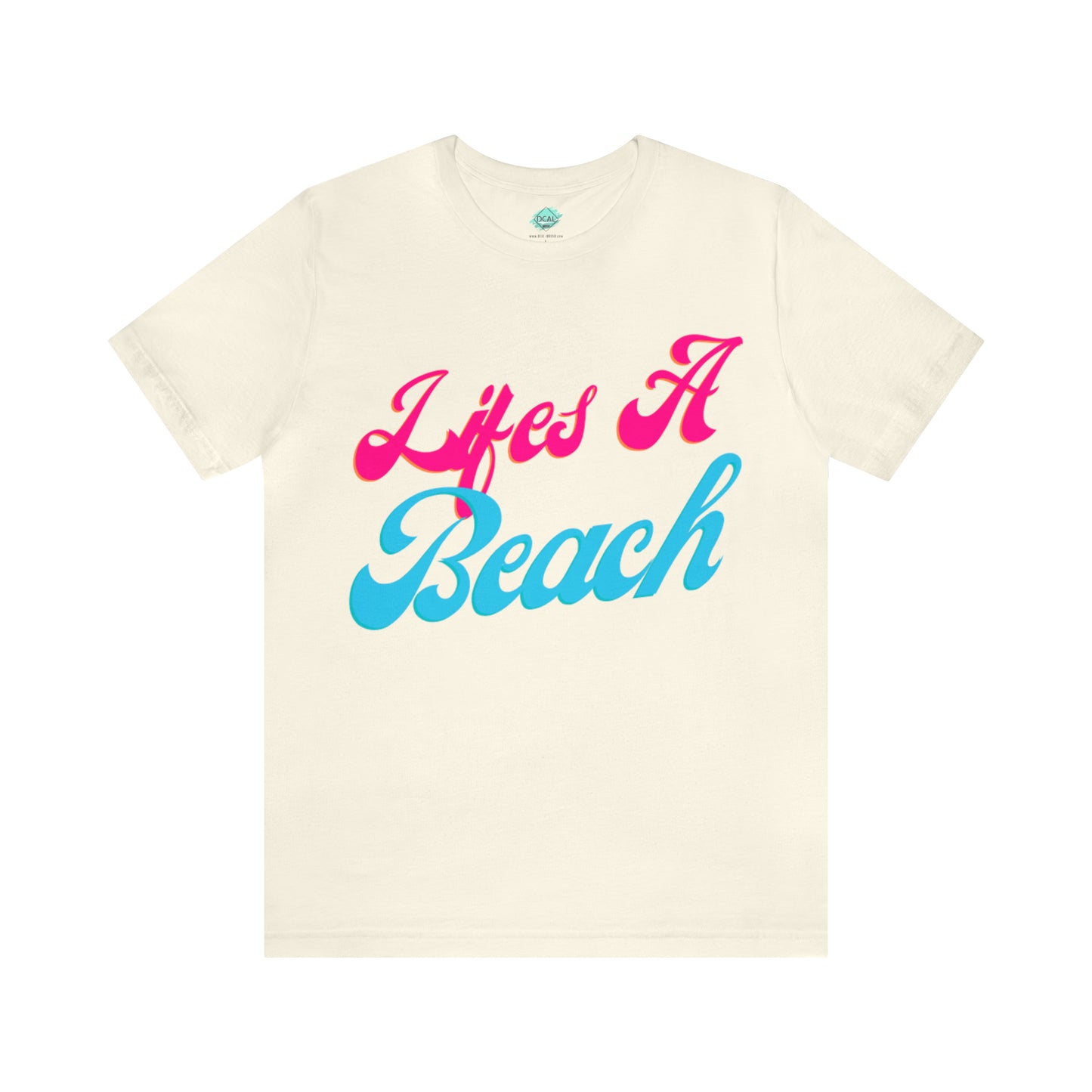 DCAL Beach Collection "Wifes a Beach" Unisex Jersey Short Sleeve Tee