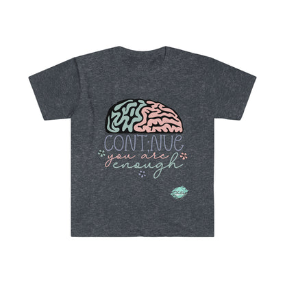 DCAL Strength In Stiches "You are Enough" Unisex Softstyle T-Shirt