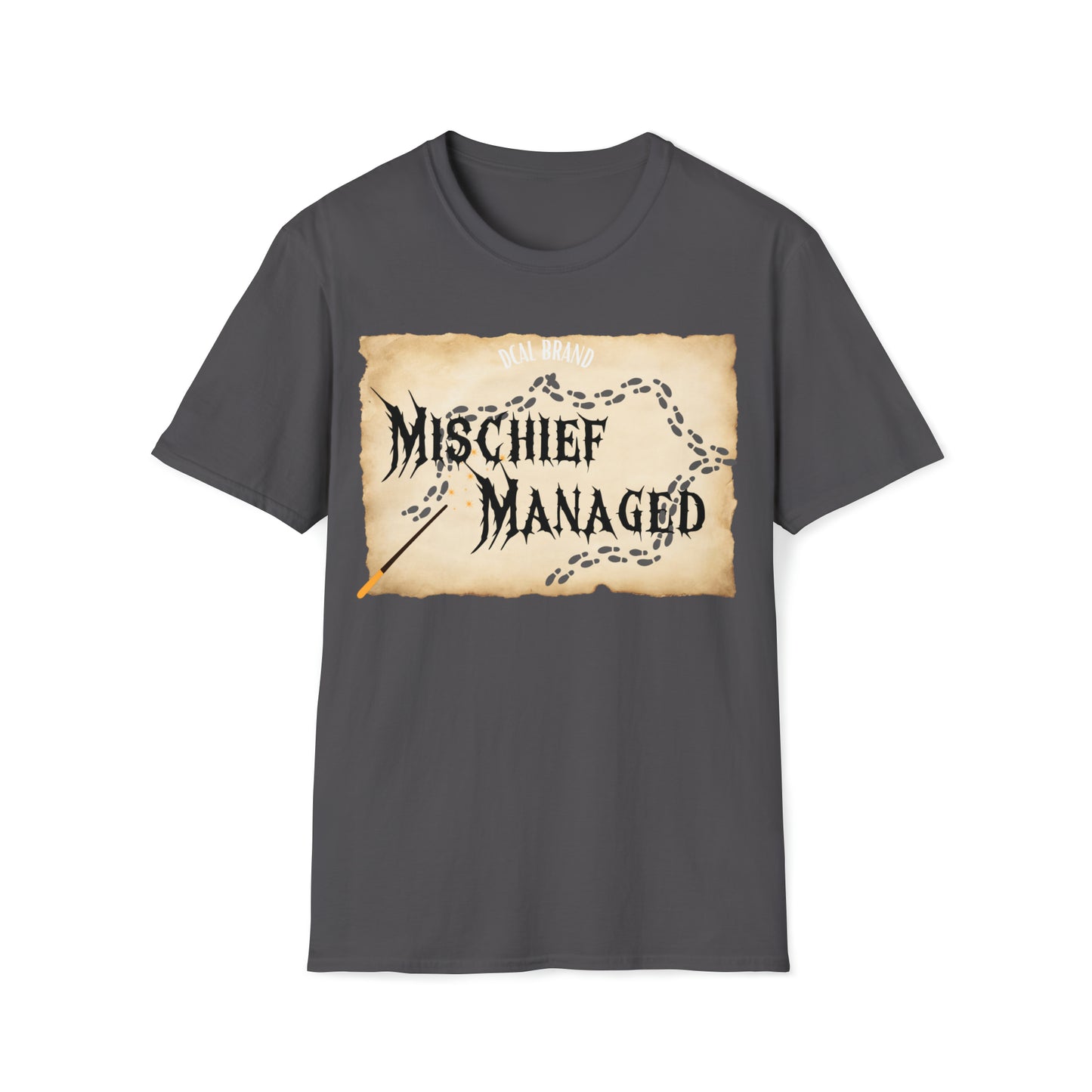 DCAL Graphic Tees Halloween "Mischief Managed" Unisex Softstyle T-Shirt