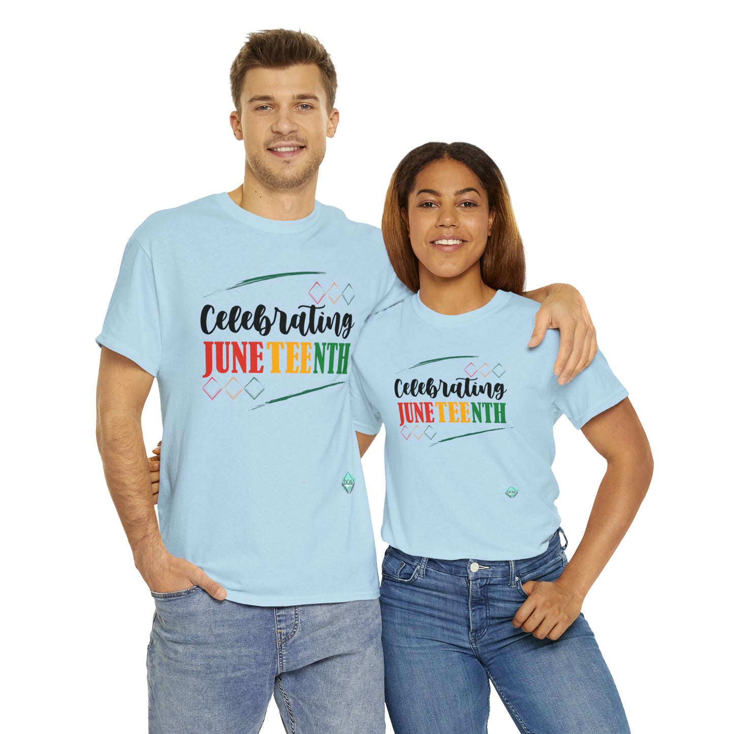 DCAL Juneteenth "Celebrating" Unisex Heavy Cotton Tee