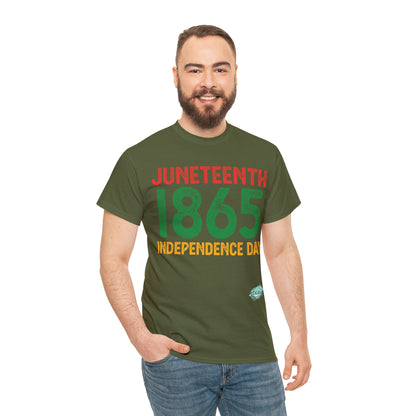 DCAL Juneteenth "1865" Unisex Heavy Cotton Tee
